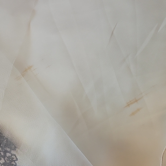 Ann Taylor Loft embroidered Cocktail Dress size 6 Ivory and Black - Picture 9 of 11